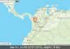 Se registró temblor en Colombia de magnitud 5,1